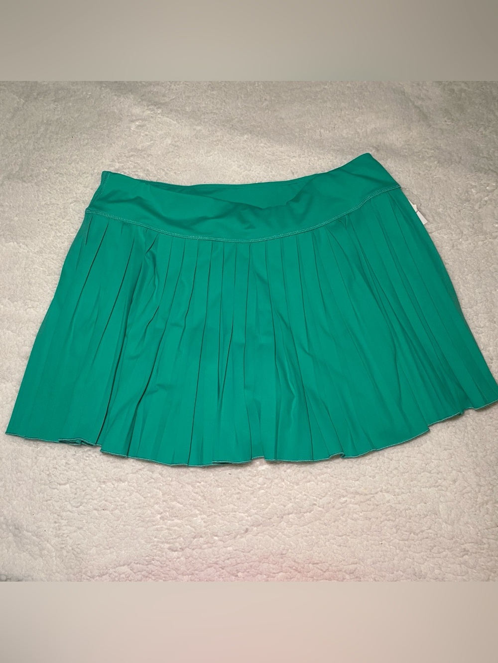 Ultra Flirt Teal Pleated Mini skort